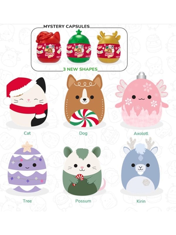 Squishmallows 10 cm Christmas 2026 Blind Capsule A