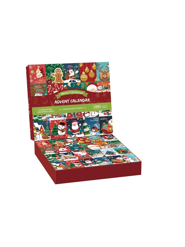 Puzzles Merry Christmas Advent Puzzle 24 Themes 10