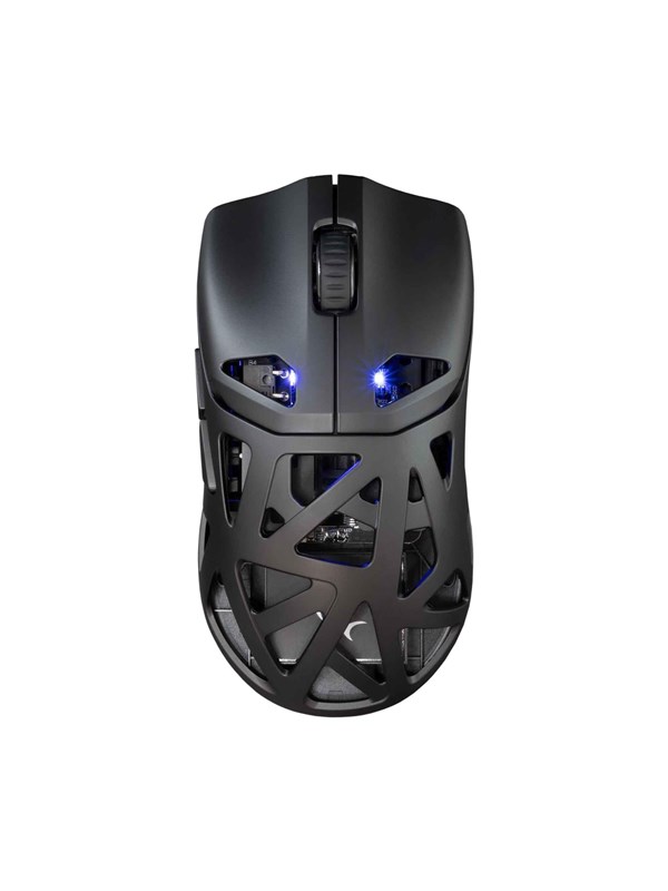White Shark DAGONET Wireless (Black) - Gamingmus - Optic - 6 knappar - Svart