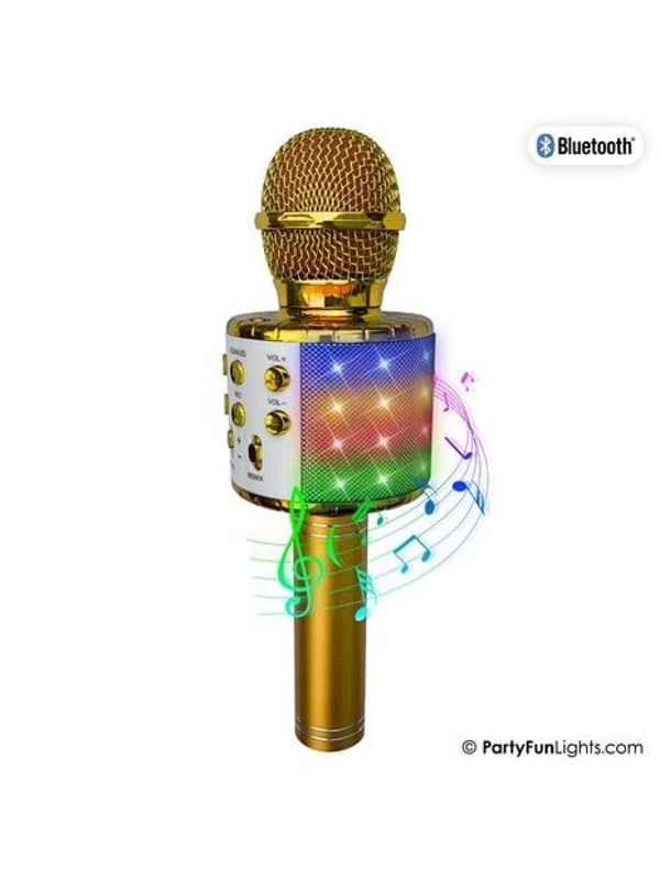 Music Lightning karaoke mic party speake