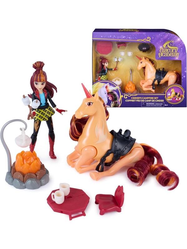 Unicorn Academy Cinder's campfire Set