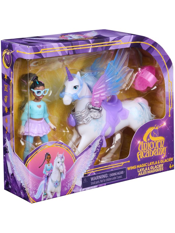 Unicorn Academy Wing Magic Layla and Glacier