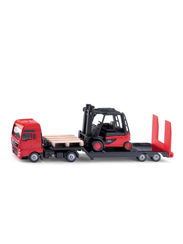 SIKU Siku MAN lastbil med Linde gaffeltruck