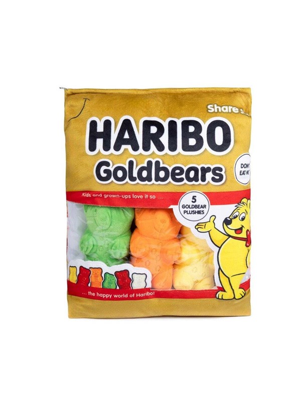 HARIBO Plush Snack Bag Golden Bear