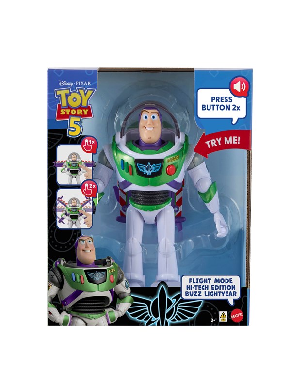 Toy Story 5 Launch Ready Hi-Tech Buzz 30cm