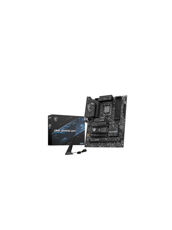 MSI Z890 GAMING WIFI Moderkort - Intel Z890 - Intel LGA1851 - DDR5 RAM - ATX