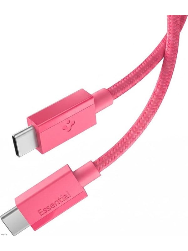 Spigen Essential USB-C to USB-C 60W Cable - 100cm - Pink