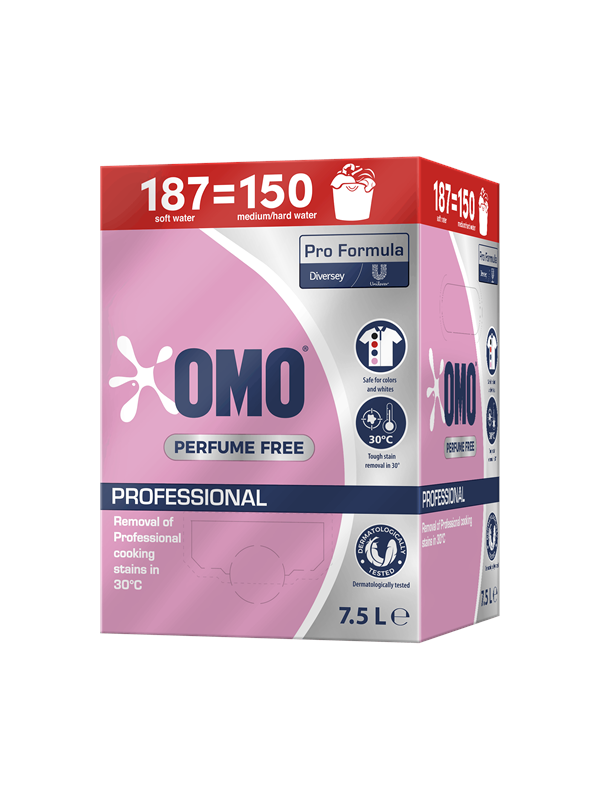 Omo Professional Liquid Perfume free 7.5L - 187 washes