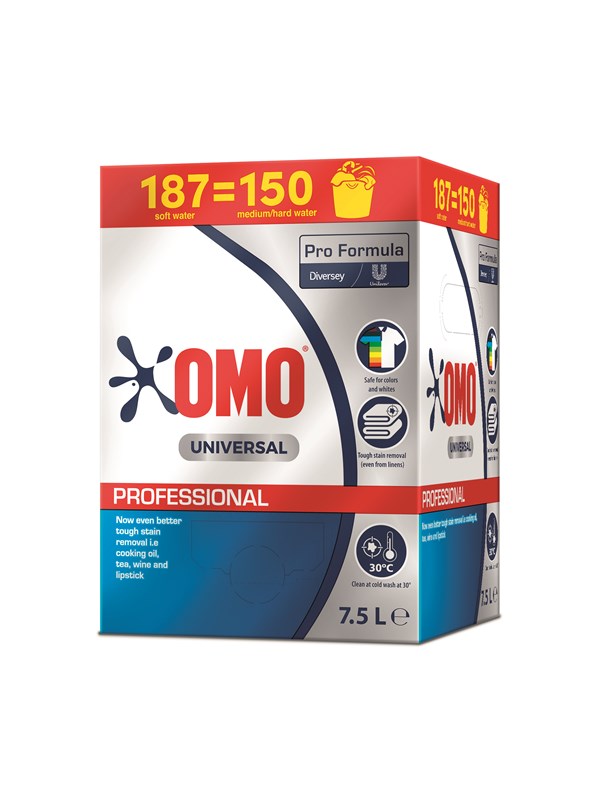 Omo Professional Liquid Universal 7.5 L - 187 washes
