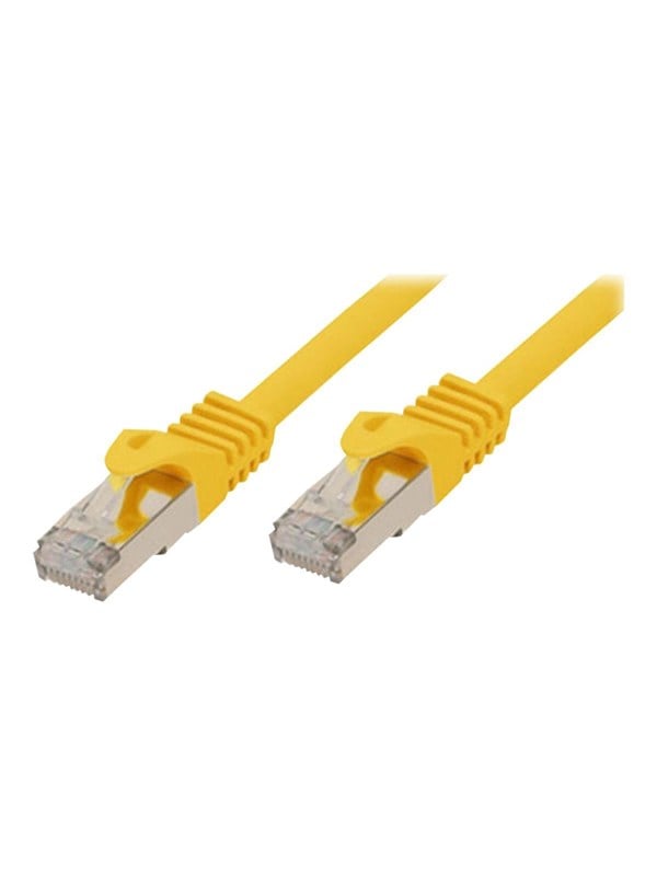 shiverpeaks BASIC-S patch cable - 2 m - yellow - Gul - 2m