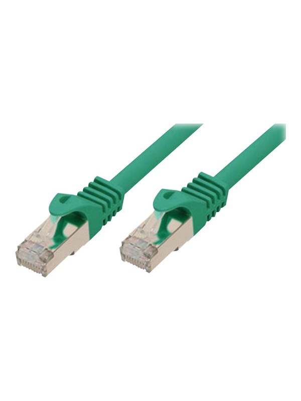 shiverpeaks BASIC-S patch cable - 7.5 m - green - Grön - 7.5m