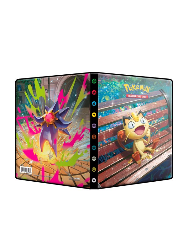 Pokemon TCG Portfolio 4-P Meowth &amp; Mega Starmie