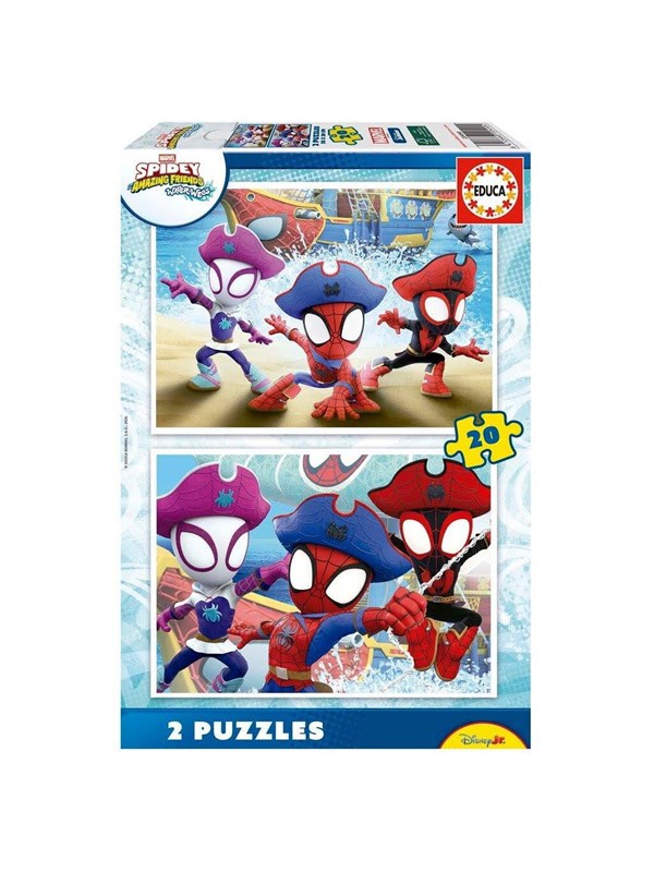 Educa 2X20 Spidey Waterwebs