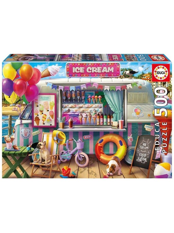 Educa 500 Ice Cream Van Block