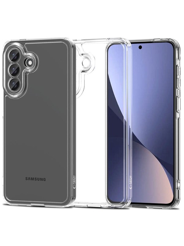 Tech-Protect FlexAir Hybrid Case for Samsung Galaxy A57 5G - Transparent