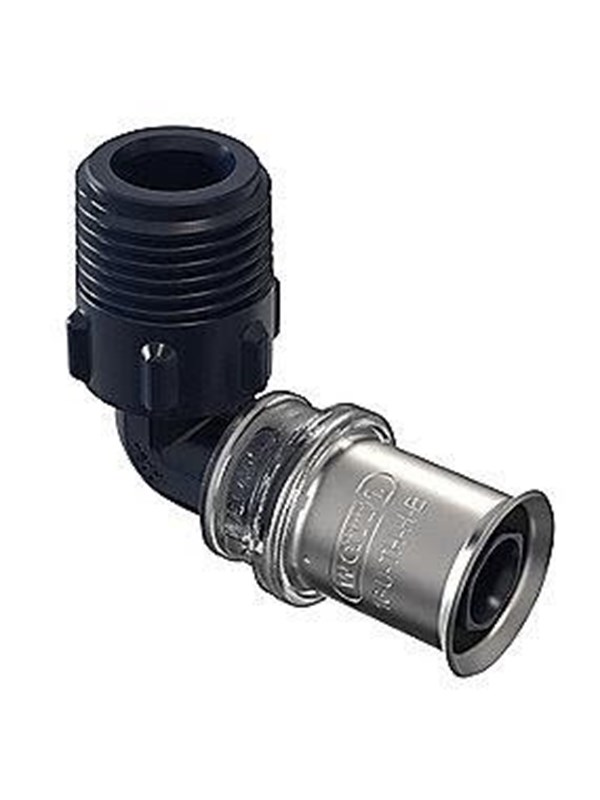 Wavin Tigris K5 övergångsvinkel 16x1/2" m/np
