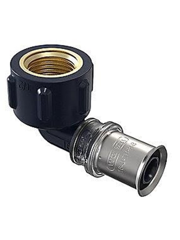 Wavin Tigris K5 övergångsvinkel 16x1/2" m/mf