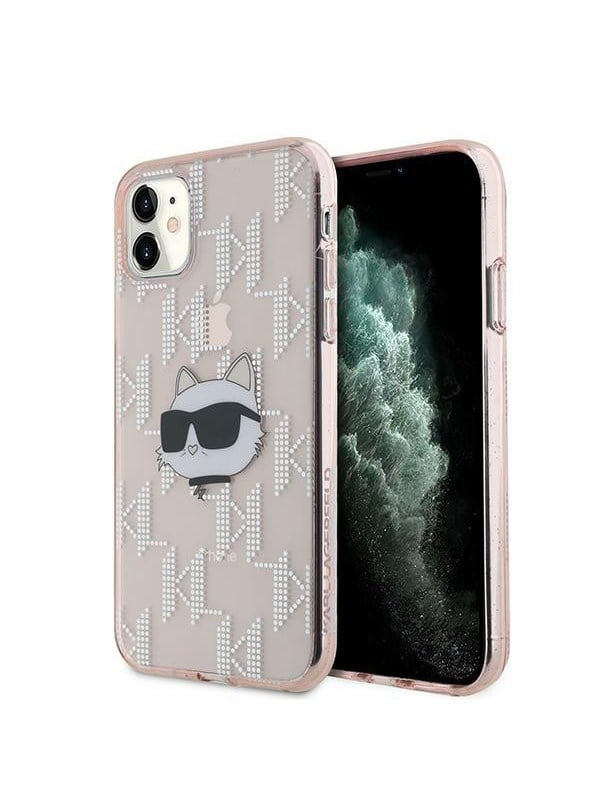 Produktfoto för Karl Lagerfeld iPhone 11/XR Mobilskal IML Choupette Head - Rosa