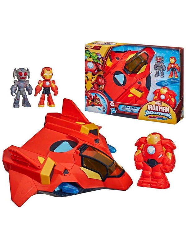 Iron Man &amp; Friends Giant Armor Jet