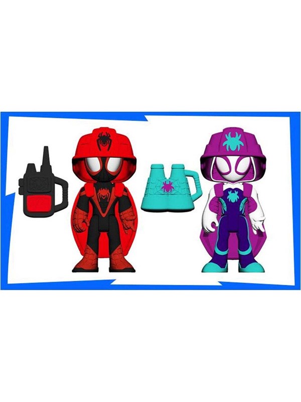 Spidey and His Amazing Friends Spidey &amp; Friends Rescue-Webs Miles &amp; Ghost 2-PK