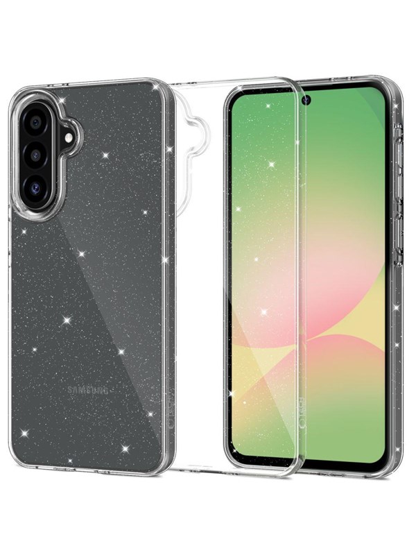Tech-Protect FlexAir Case for Samsung Galaxy A36 / A37 5G - Clear Glitter