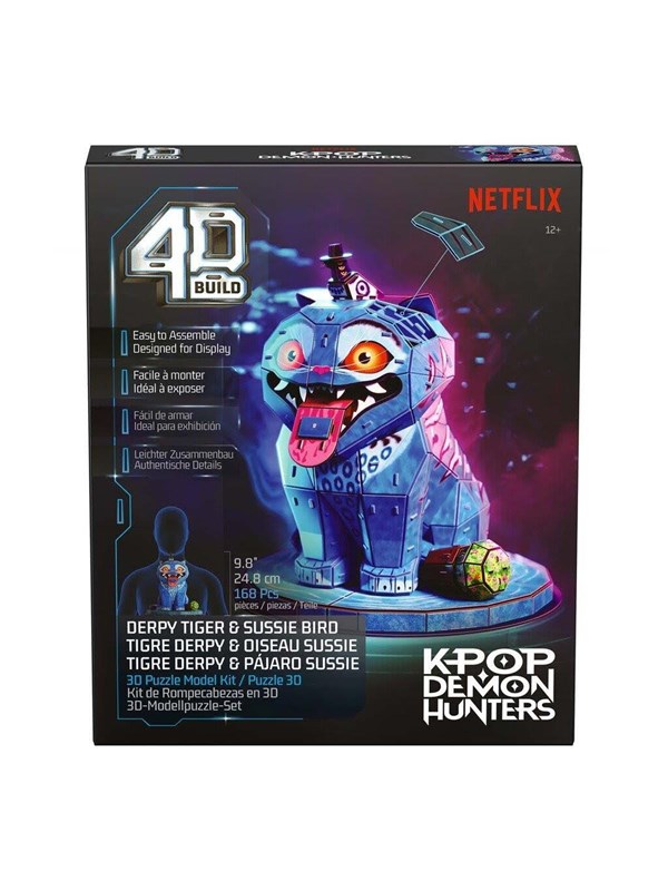 K POP Demon Hunters Build Derpy 4D Puzzles