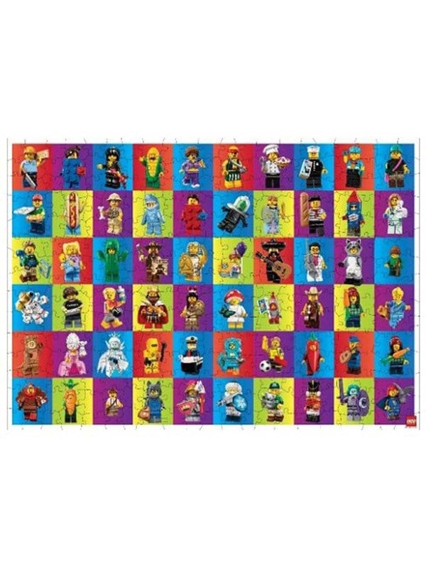 LEGO Minifigures Collage 1 Puzzle 500 Pcs