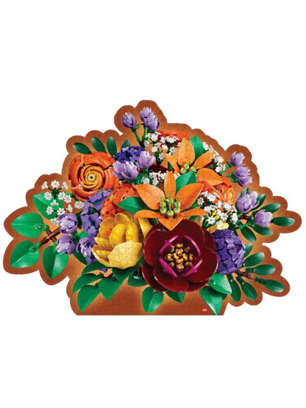 LEGO Purple Floral Puzzle 1000 Pcs