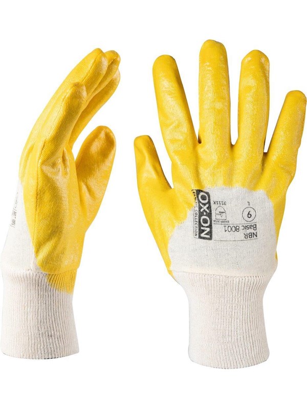 OX-ON NBR Basic 8001 arbetshandske - storlek 10