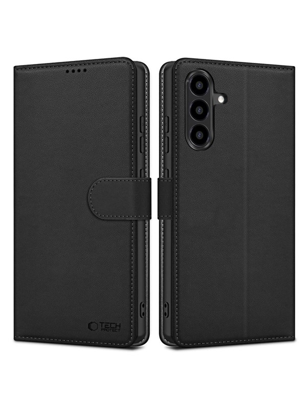 Tech-Protect Wallet Case for Samasung Galaxy A36 / A56 / A37 5G - Black