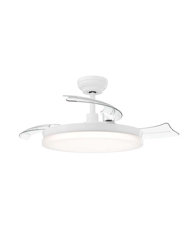 Philips Solr Retractable Fan 42' 32W+35W WH ON