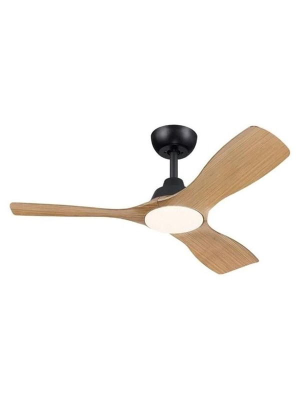 Philips Olas Fan ceiling 42′ 30W+24W BK&Wood