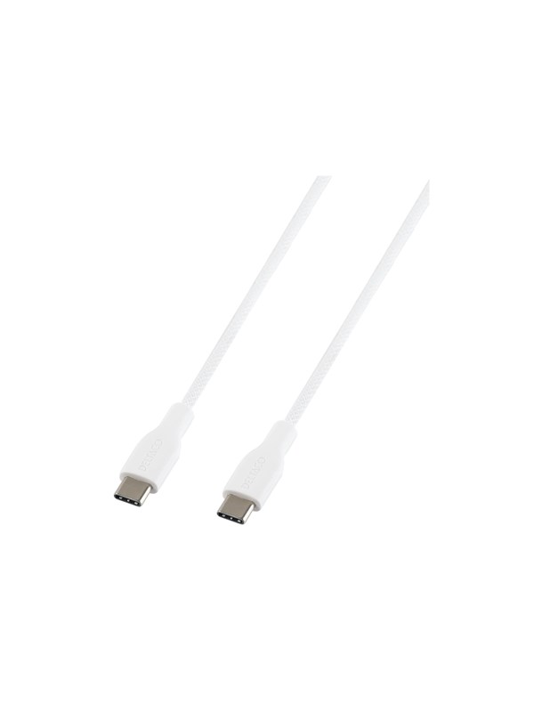 Deltaco - USB-C cable - 24 pin USB-C to 24 pin USB-C - 1 m