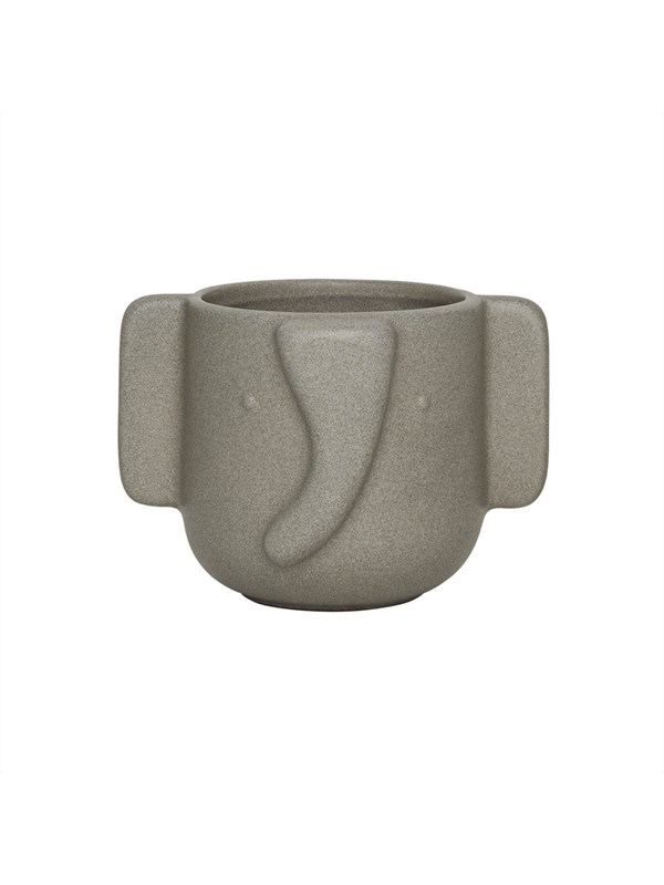 Produktfoto för OYOY Elephant kruka 9 cm, sten