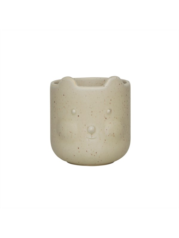Produktfoto för OYOY Bear kruka 9 cm, reactive olive