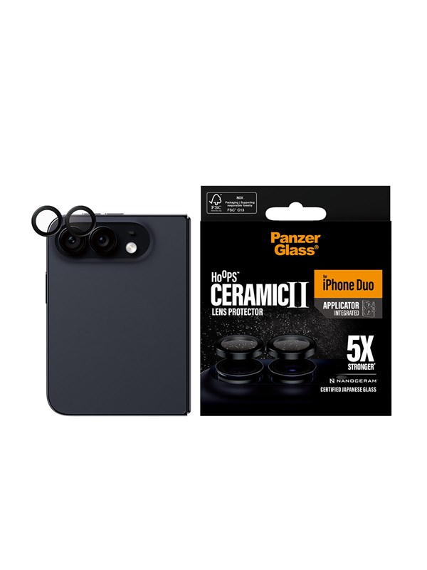PanzerGlass Hoops® Ceramic Camera Lens Protector Apple iPhone Duo