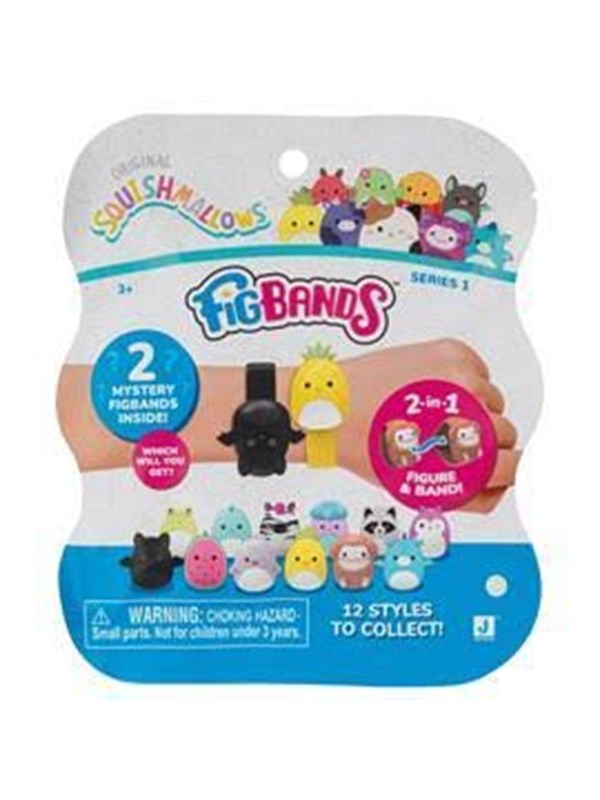 Squishmallows FIG BANDS  Mystery 2 Pack W1 Asst CDU
