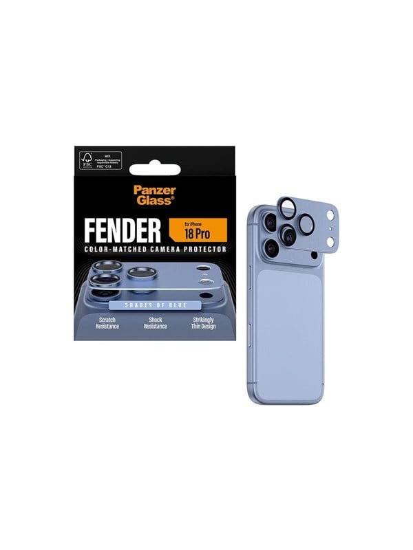 PanzerGlass Fender Camera Protector Italian Blue Apple iPhone 18 Pro - Köp för SEK 199 - Spara 33%