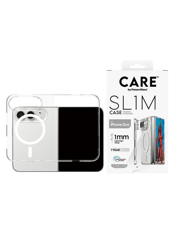 CARE by PanzerGlass Signature Case SLIM PC/TPU Case Transparent Apple iPhone Duo - Köp för SEK 299 - Spara 26%