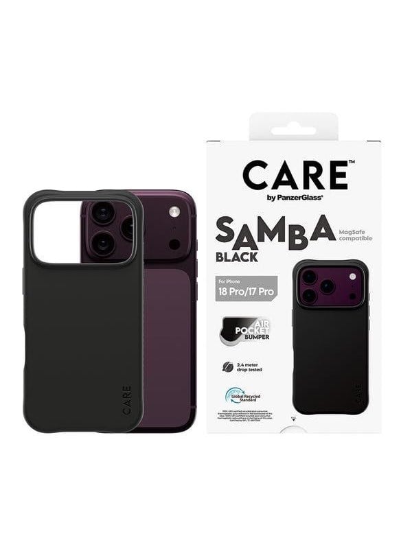 CARE by PanzerGlass Samba Case Black w. MagSafe Apple iPhone 18 Pro | 17 Pro - SEK 199 hos Proshop.se