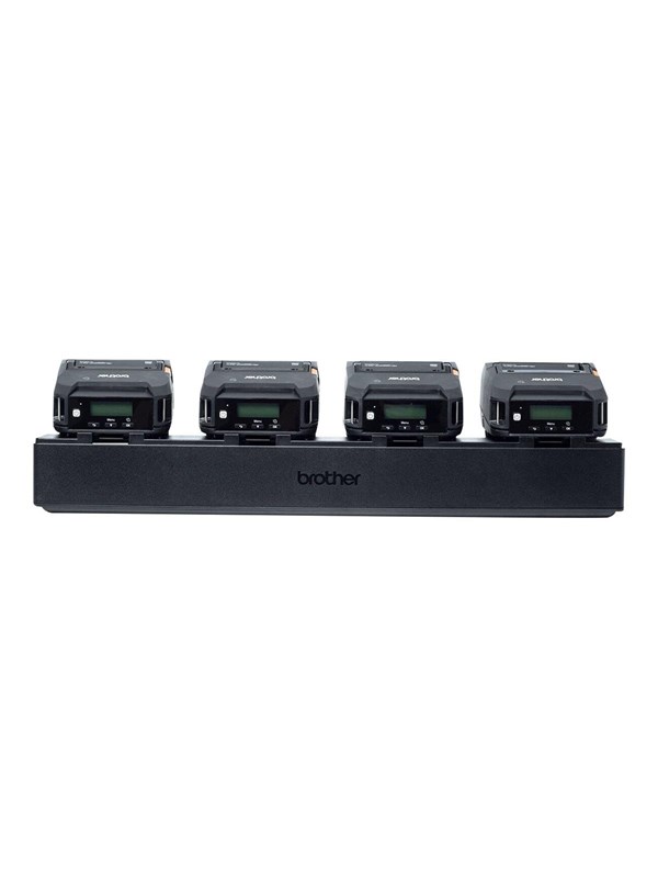 Brother 4 Slot Docking Cradle Charger - printer charging cradle Strömförsörjning - ATX - 80 Plus