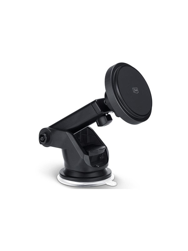 3mk Car MagCharger car wireless charging holder - with MagSafe for window & dashboard - 15 watt