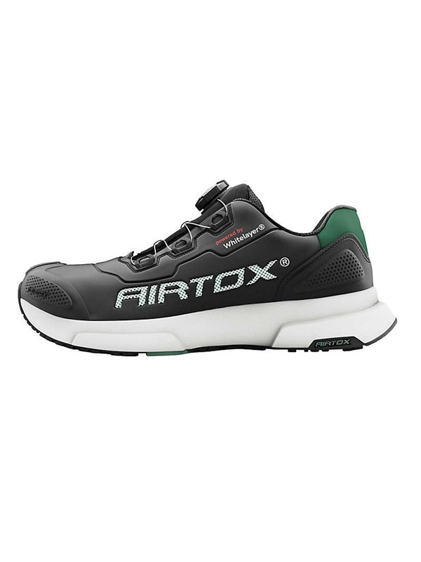 AIRTOX skyddsskor FL44 Styrosoft-sulor Whitelayer spikskydd vajerstängning - Storlek 36