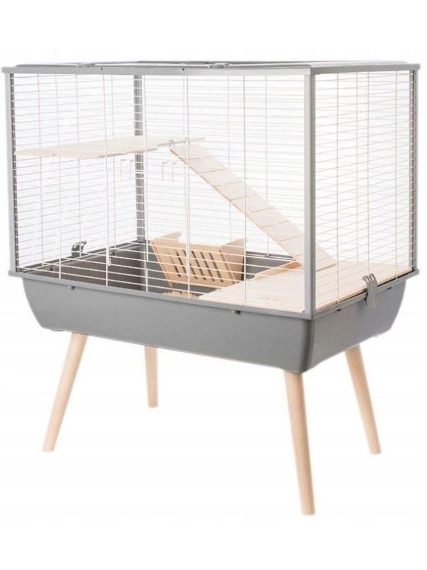 Zolux Neo Muki H58 grey - cage for rodents