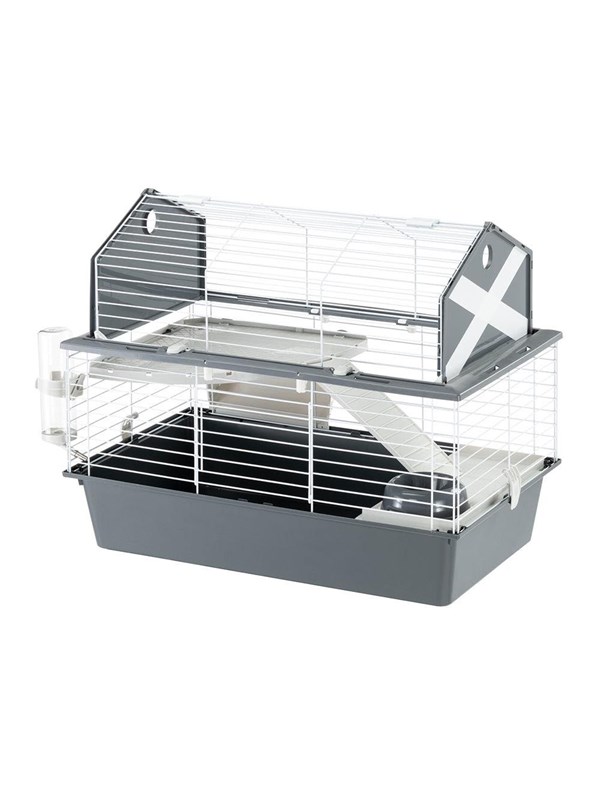 Produktfoto för Ferplast Kaninbur Barn 80 78x48x65 cm röd