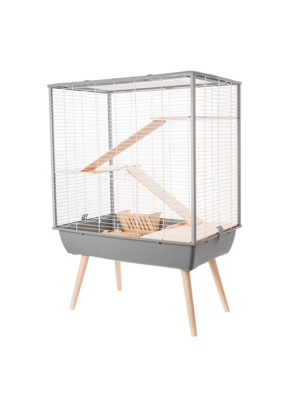 Zolux Cage Neo Cozy Large Rodents H80 grey color