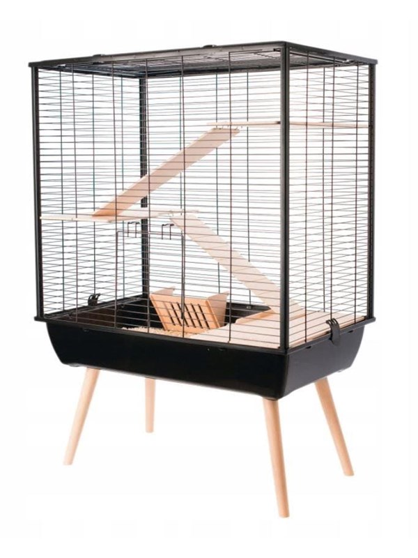 Zolux Cage Neo Cozy Large Rodents H80 black color