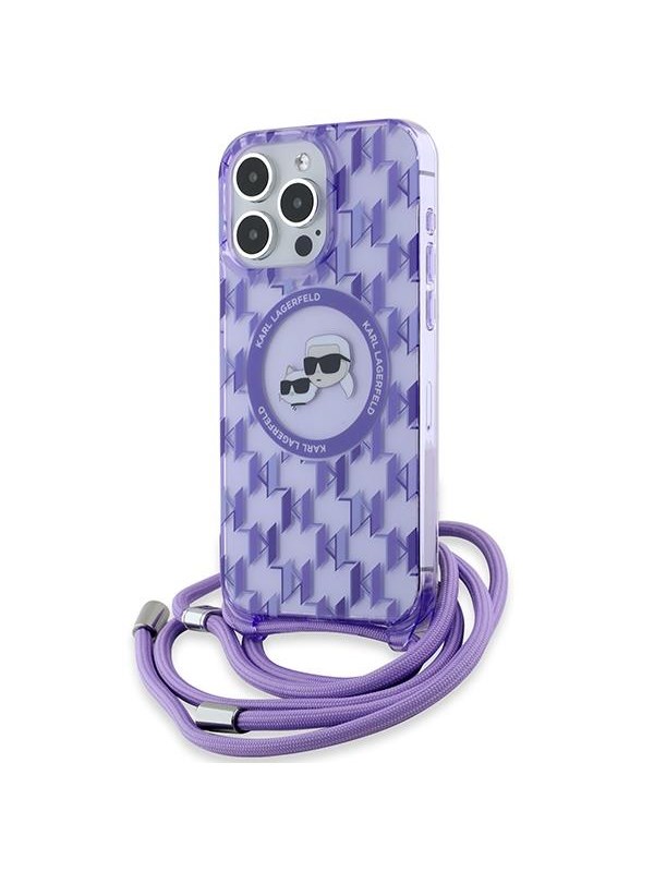 Produktfoto för Karl Lagerfeld iPhone 15 Pro Max Mobilskal MagSafe IML