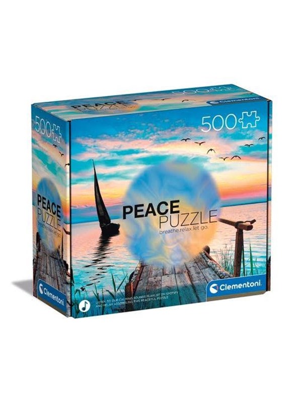 Clementoni Puzzle Peace Collection Colorful Wind 500 pieces Golv