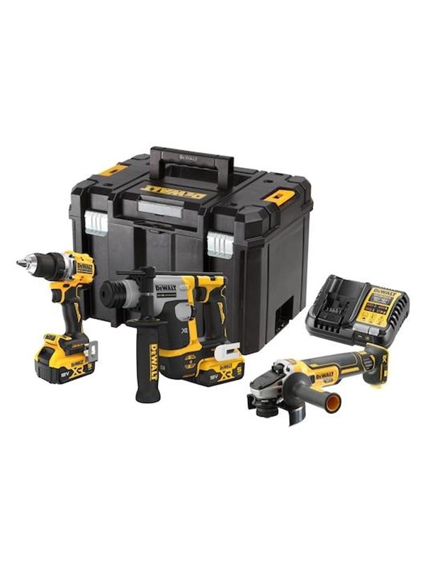 Dewalt DCK355P2T-QW 3-piece power tool set